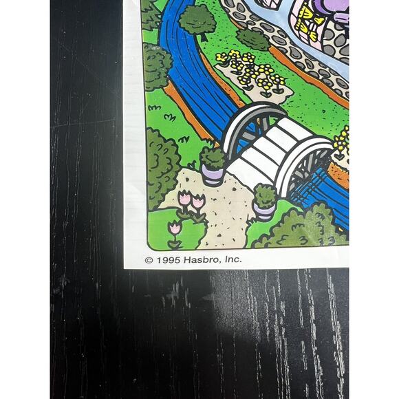 ✅Vtg 1995 1996 Hasbro Pro-Doh Royal Fantasy Castle Pink & Purple W/ Plastic Mat - Picture 10 of 15